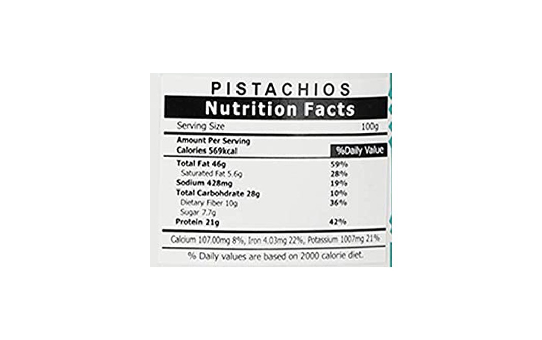 Ganpatjee Pistachios Roasted & Salted    Pack  500 grams